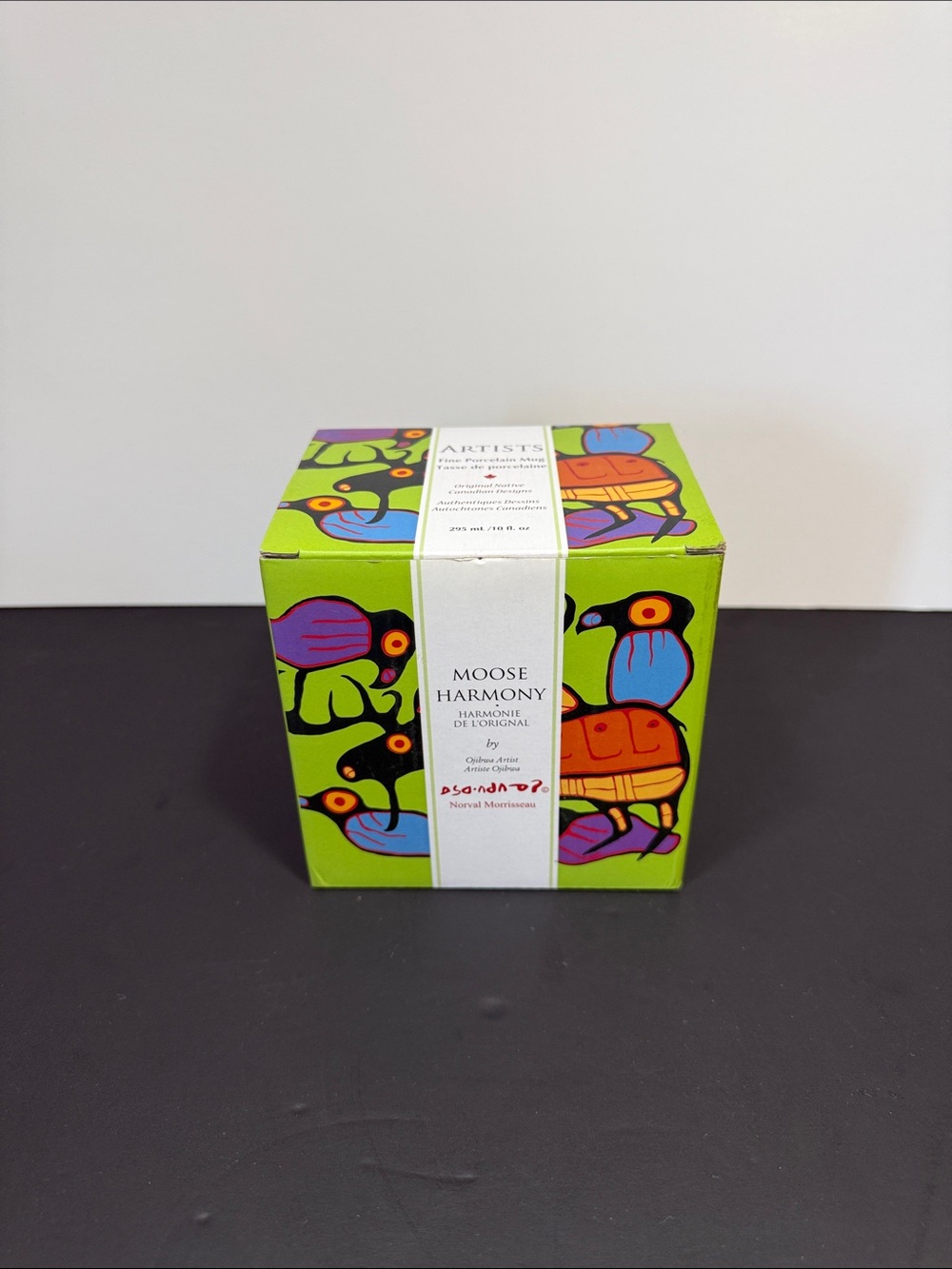 Ojibwa Artist Norval Morrisseau Mug Moose Harmony